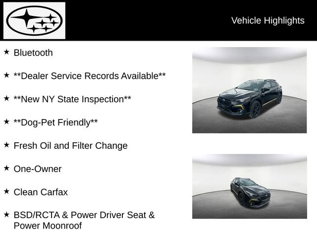 Certified 2025 Subaru Crosstrek 2.5i Sport w/ Popular Package #3A image 11