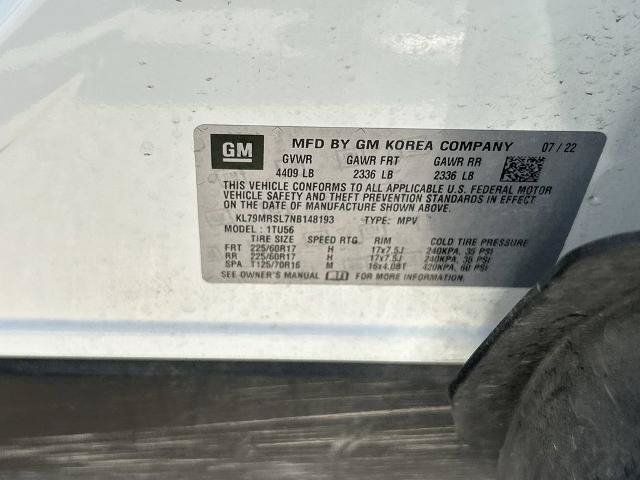 Used 2022 Chevrolet TrailBlazer LT w/ Driver Confidence Package AWD/4WD image 27