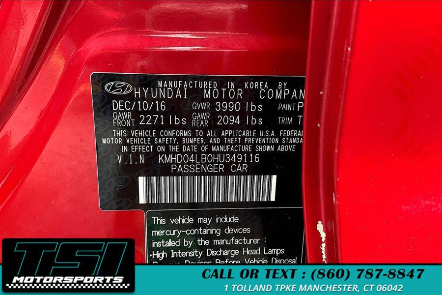 Used 2017 Hyundai Elantra Sport image 35