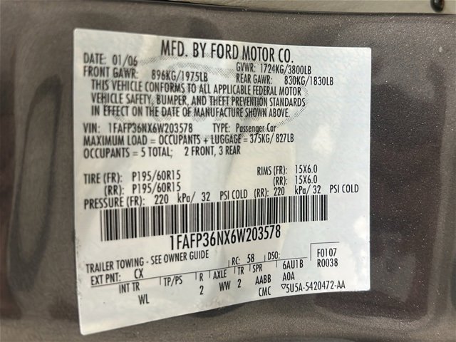 Used 2006 Ford Focus ZXW Wagon image 31