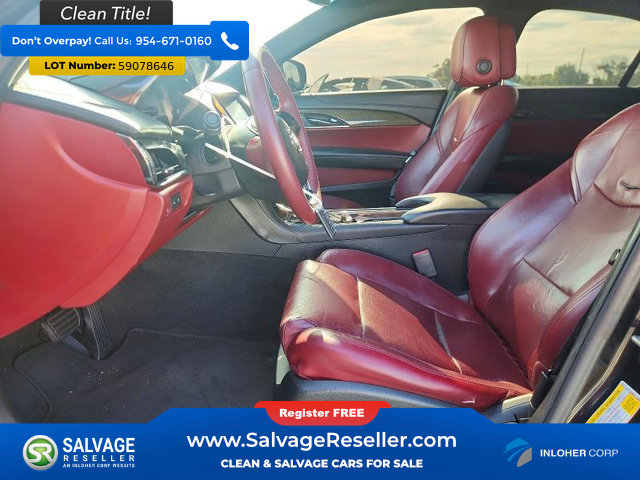 Used 2014 Cadillac ATS Luxury w/ Sun And Sound Package RWD image 9