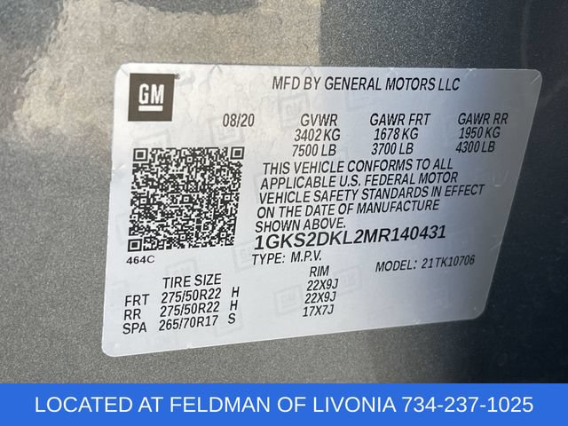 Certified 2021 GMC Yukon Denali w/ Denali Premium Package AWD/4WD image 35