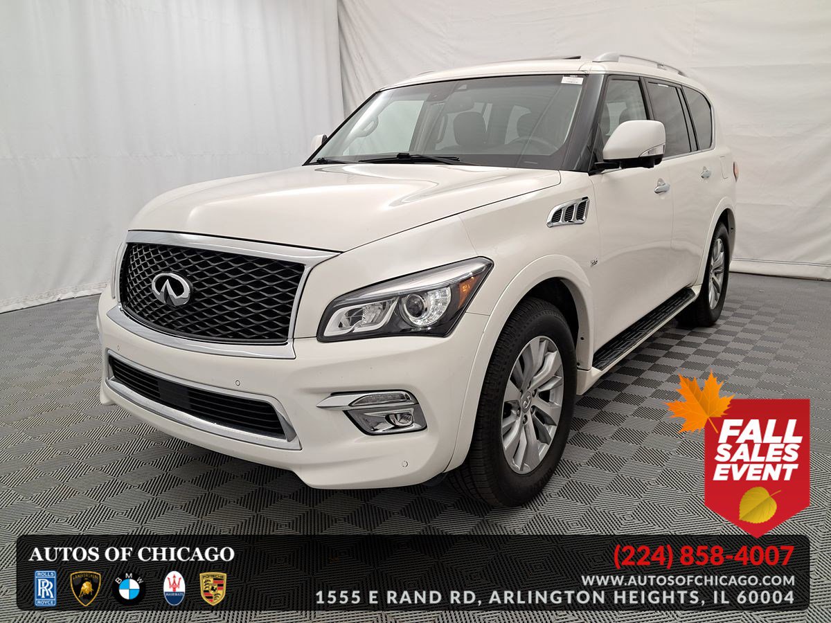Used 2017 INFINITI QX80 4WD w/ Driver Assistance Package