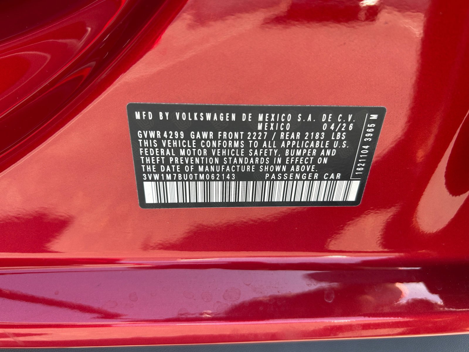 New 2026 Volkswagen Jetta GLI Autobahn FWD image 24