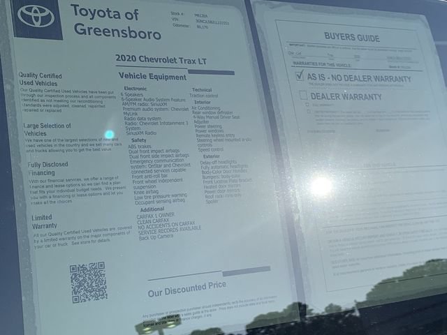 Used 2020 Chevrolet Trax LT FWD image 34