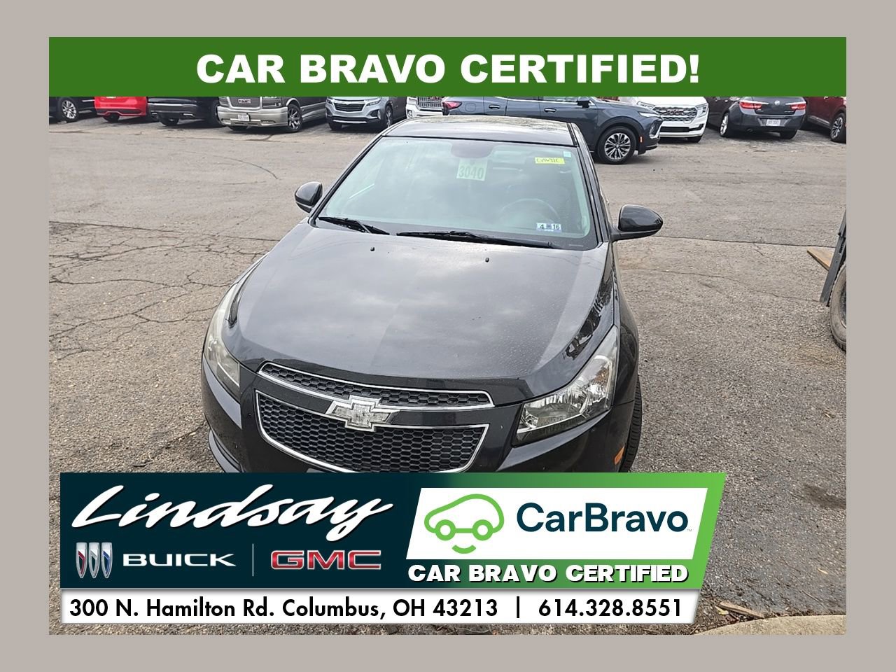Certified 2014 Chevrolet Cruze LT
