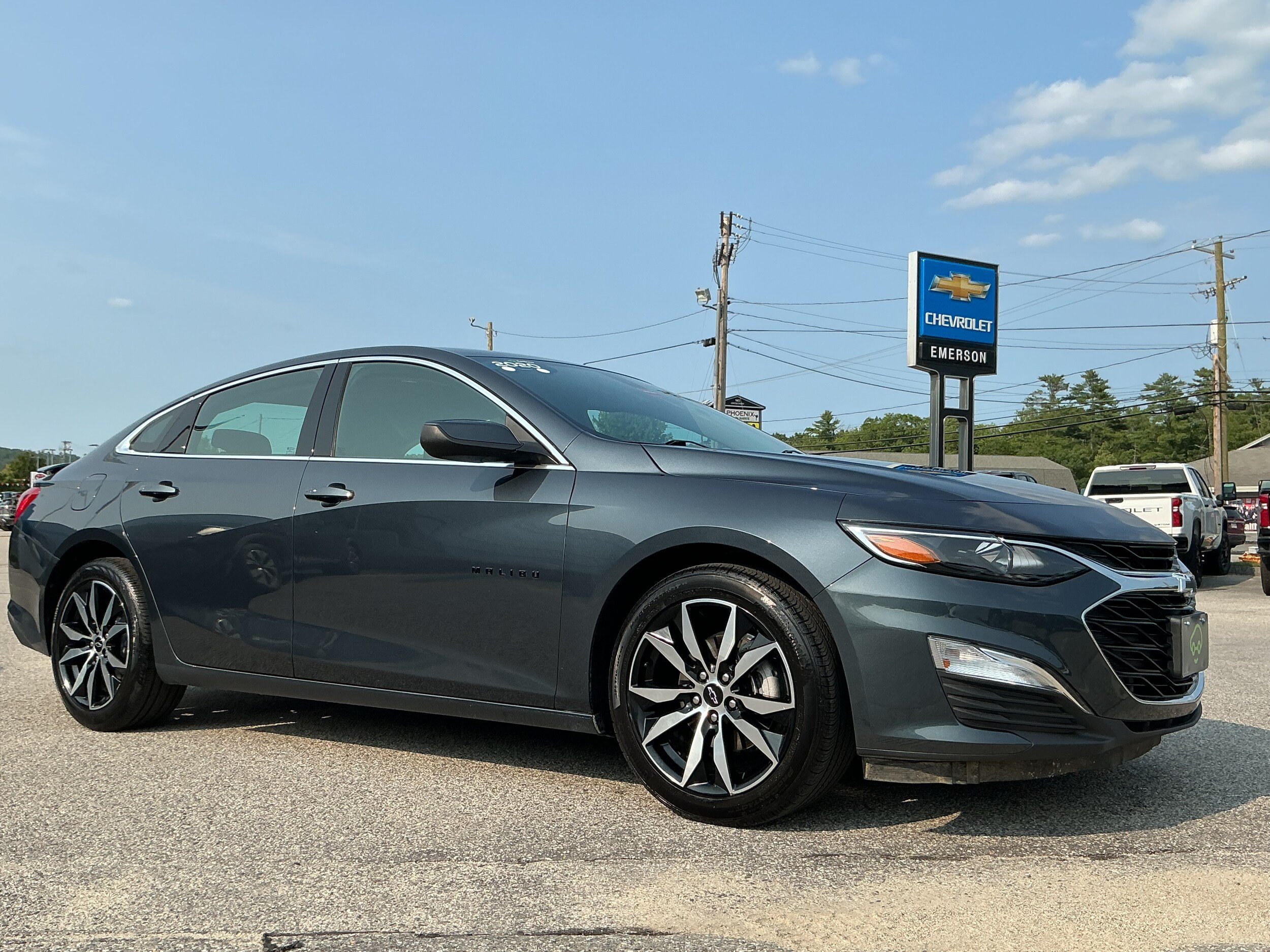 Certified 2020 Chevrolet Malibu RS w/ LPO, Convenience Package 1 FWD image 2