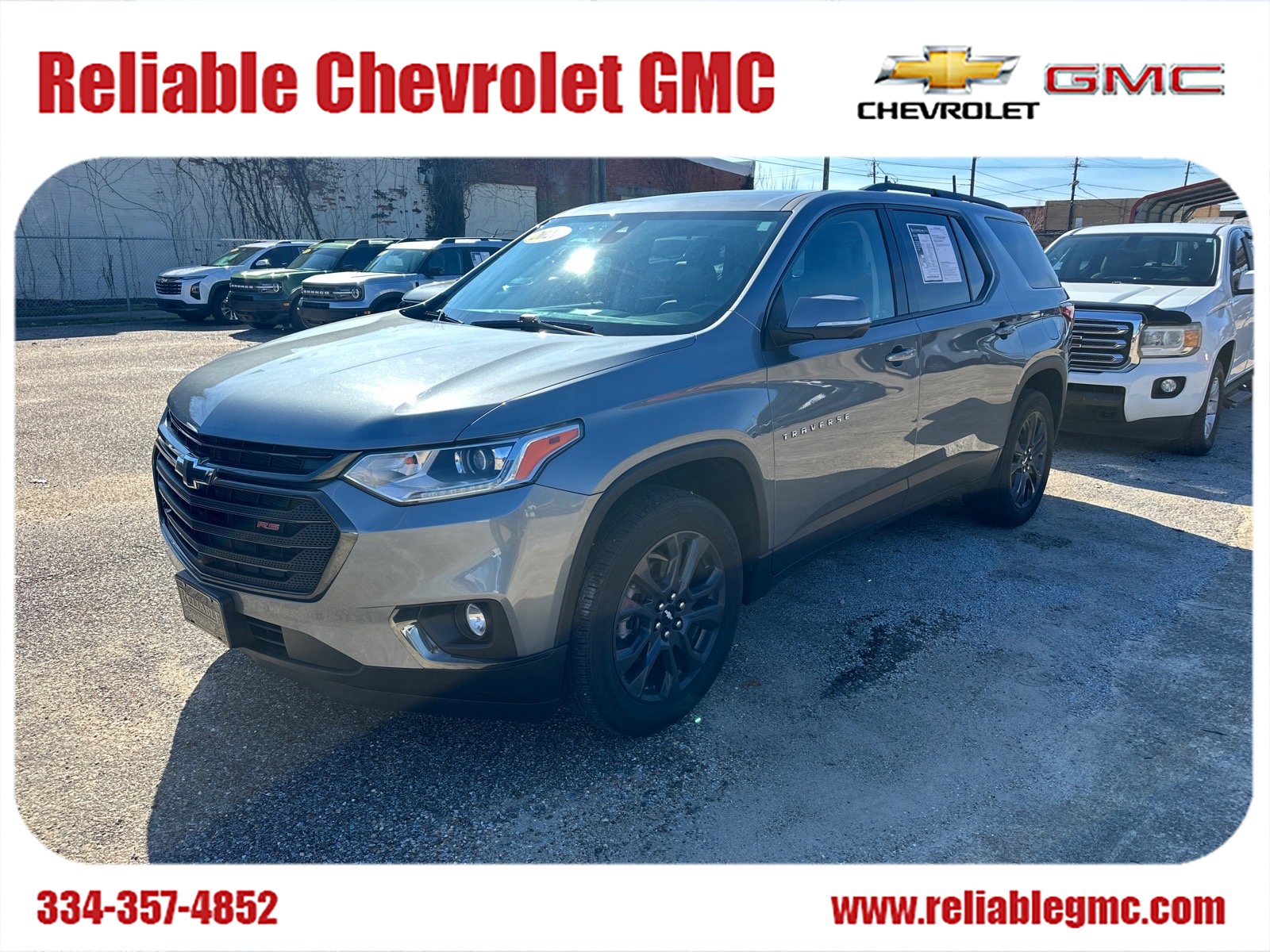 Used 2021 Chevrolet Traverse RS image 1