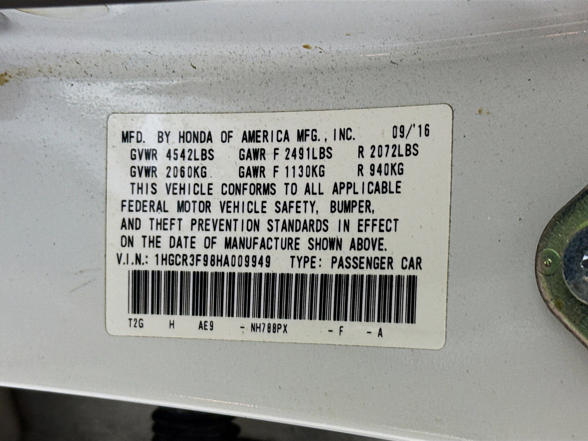 Used 2017 Honda Accord Touring image 40