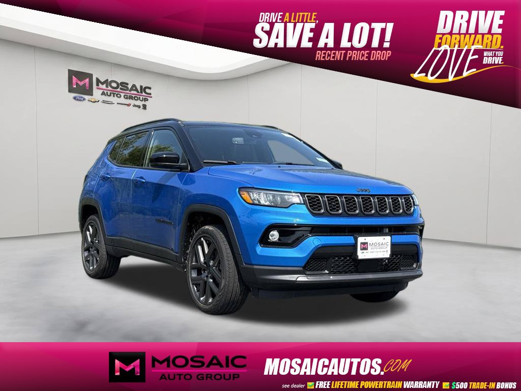 New 2026 Jeep Compass Limited w/ Sun, Sound & Navigation Group