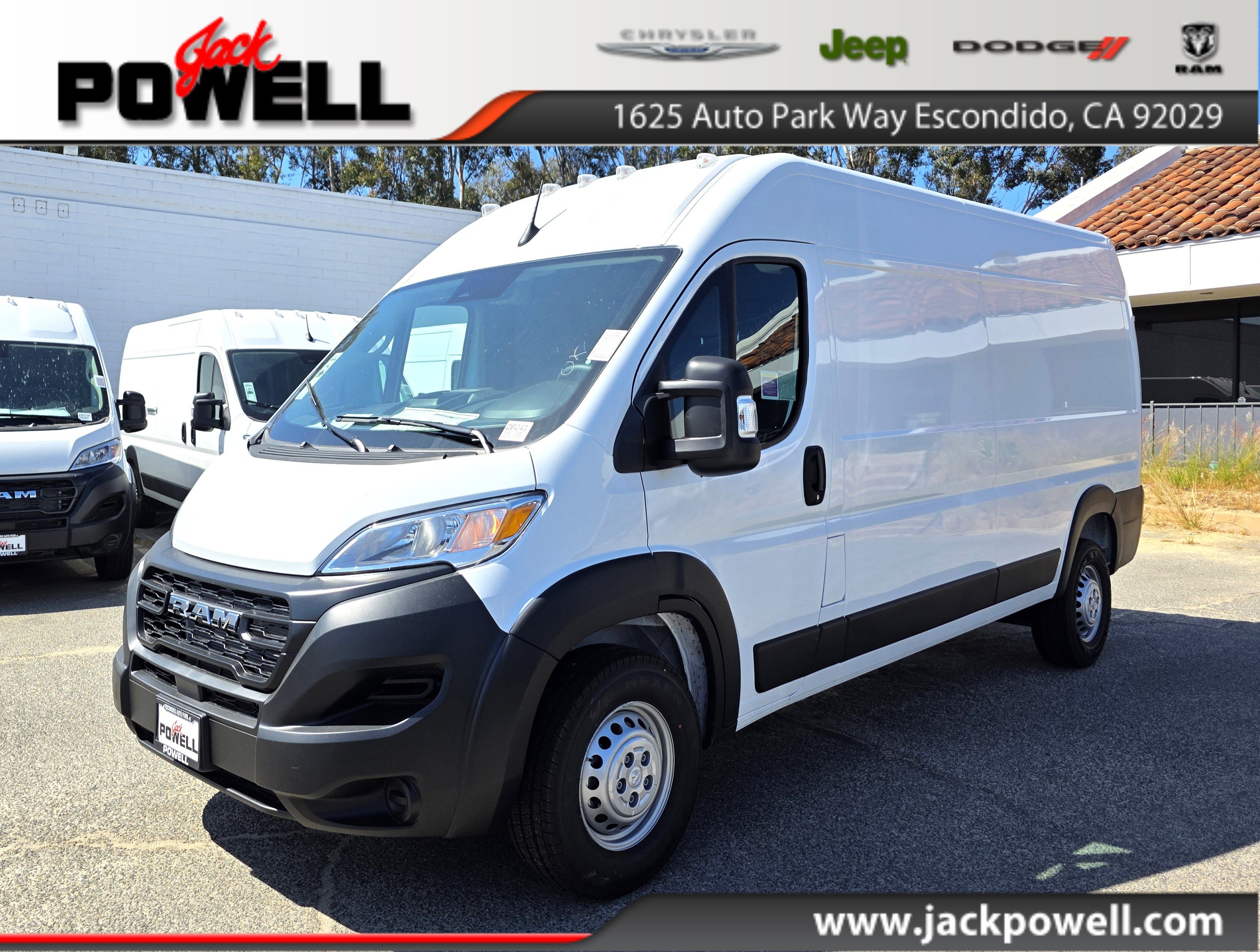 New 2026 RAM ProMaster 2500