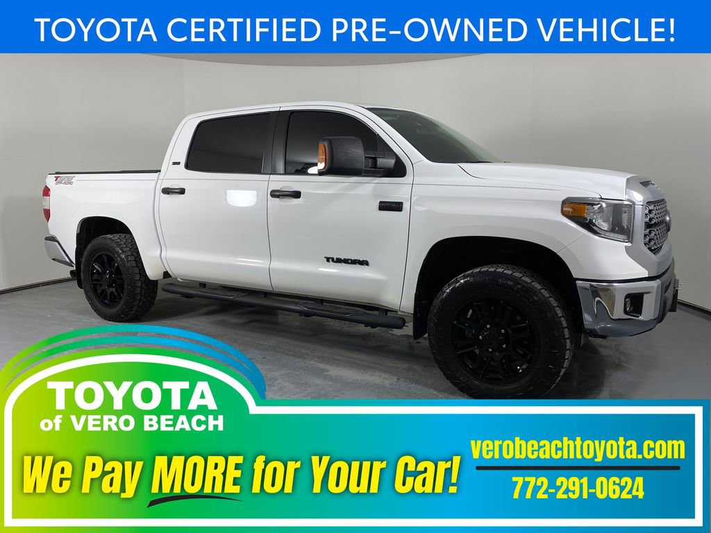 Certified 2021 Toyota Tundra SR5 w/ SR5 Leather Package