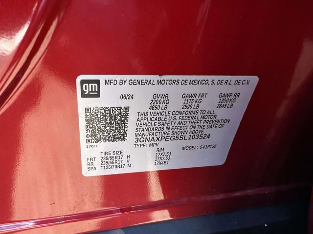 Certified 2025 Chevrolet Equinox LT w/ Safety and Technology Package image 18