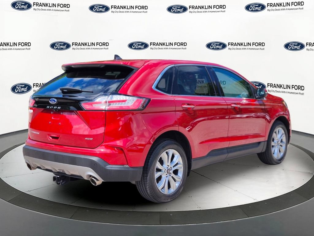 Used 2023 Ford Edge Titanium w/ Cargo Accessory Package AWD/4WD image 5