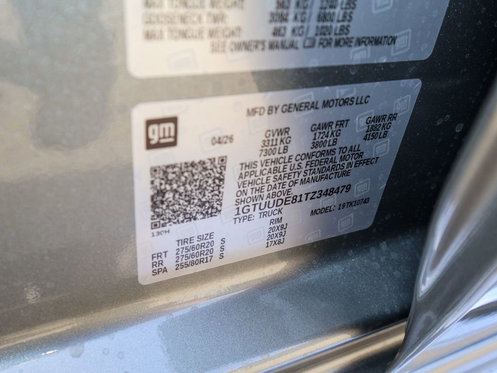 New 2026 GMC Sierra 1500 SLT w/ SLT Premium Plus Package AWD/4WD image 37