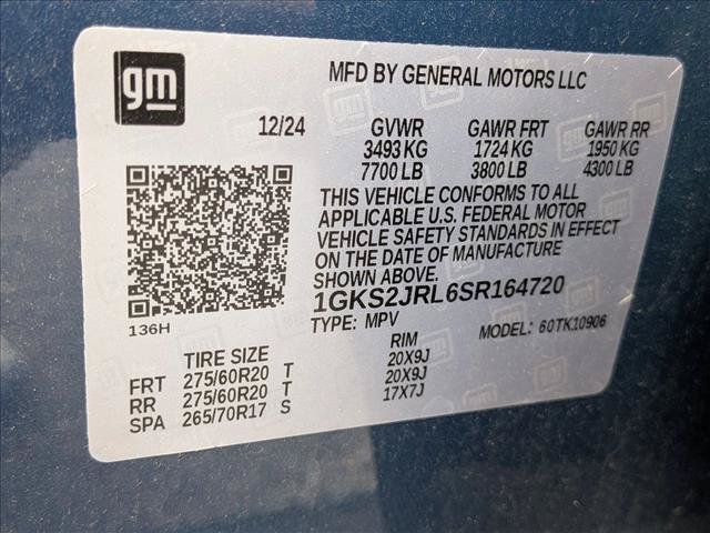 Used 2025 GMC Yukon XL Denali w/ Sun & Power Step Package AWD/4WD image 20