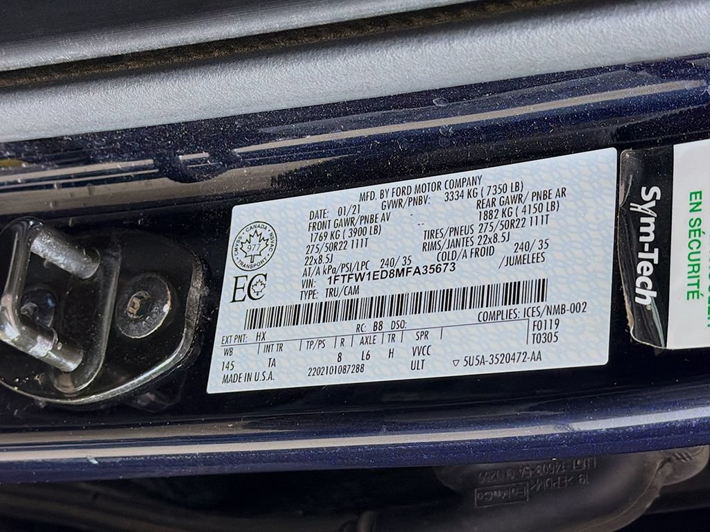 Used 2021 Ford F150 Limited AWD/4WD image 46