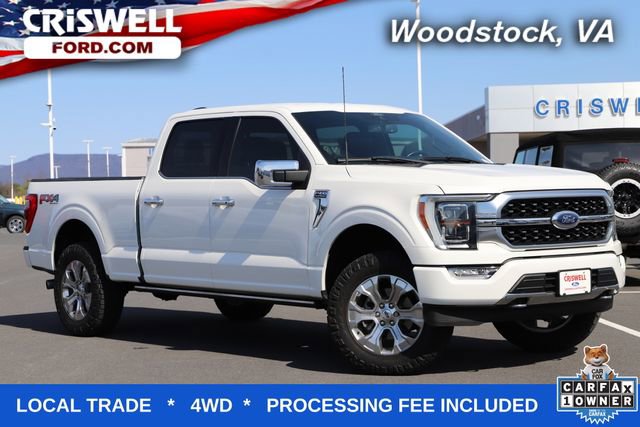 Used 2021 Ford F150 Platinum w/ FX4 Off-Road Package