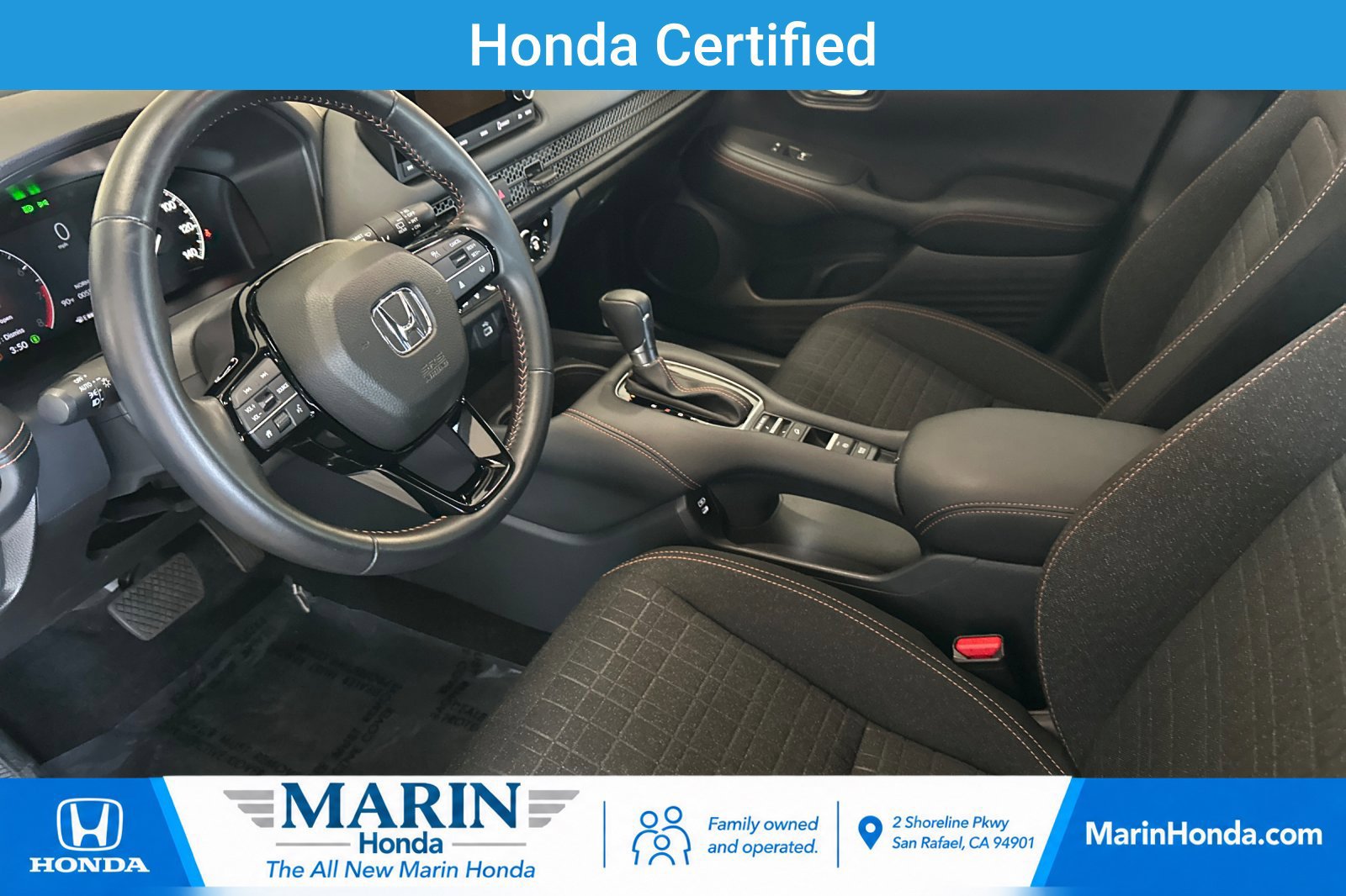 Certified 2025 Honda HR-V Sport image 11