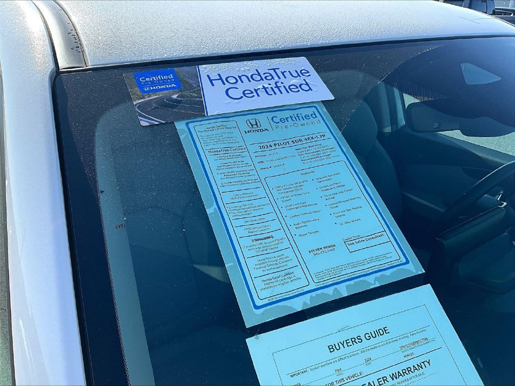Certified 2024 Honda Pilot EX-L image 38