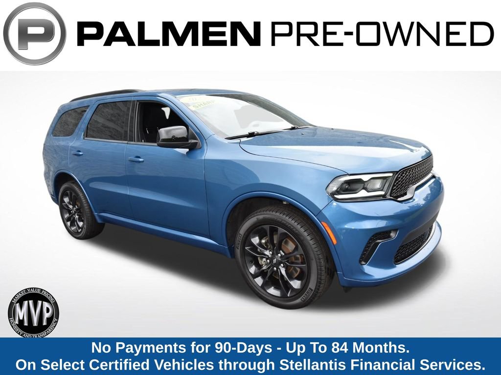 Certified 2023 Dodge Durango SXT w/ SXT Blacktop Group AWD/4WD image 1