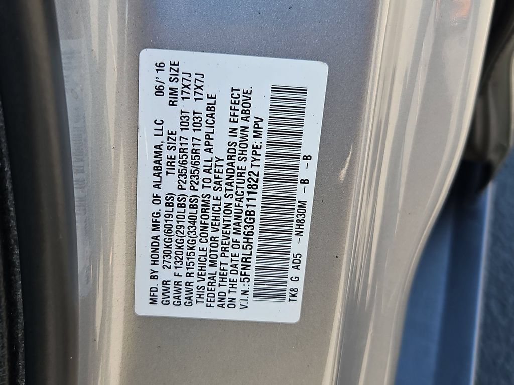 Used 2016 Honda Odyssey EX-L image 32