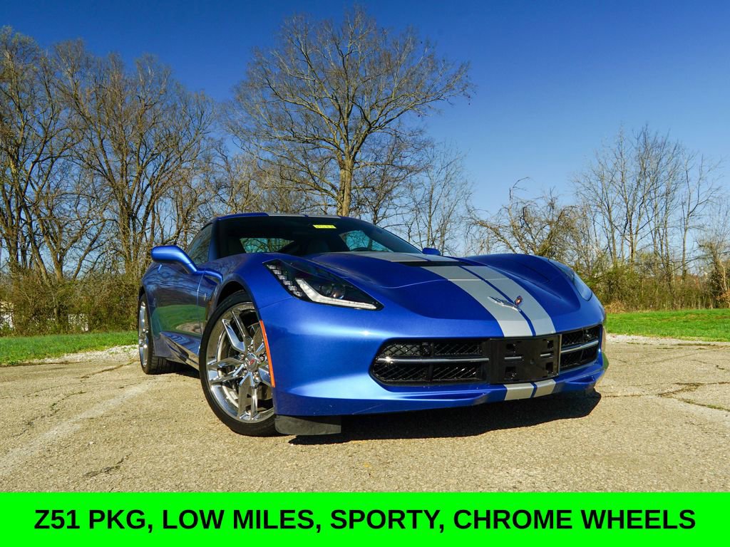 Used 2016 Chevrolet Corvette Stingray Coupe w/ 2LT Preferred Equipment Group RWD image 1