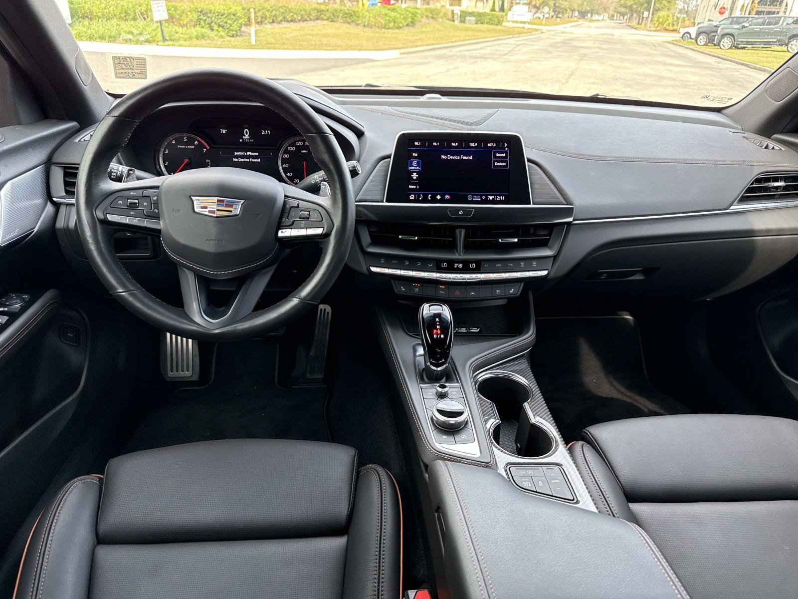 Used 2025 Cadillac CT4 V w/ LPO, ONYX Package image 16