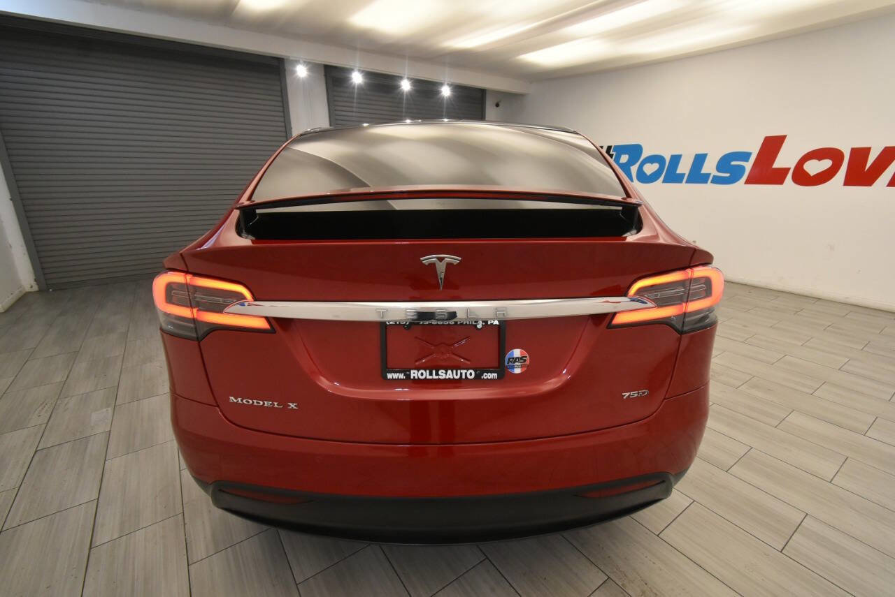 Used 2018 Tesla Model X 75D AWD/4WD image 4