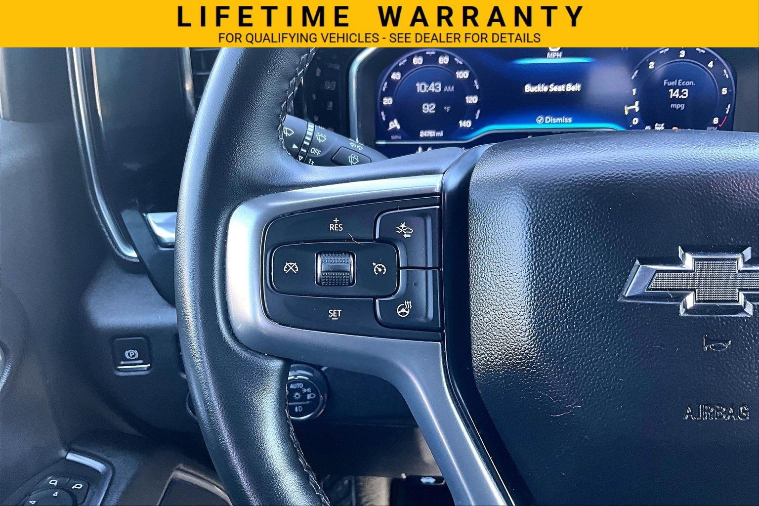 Certified 2024 Chevrolet Silverado 1500 RST w/ LPO, Dark Essentials Package AWD/4WD image 24