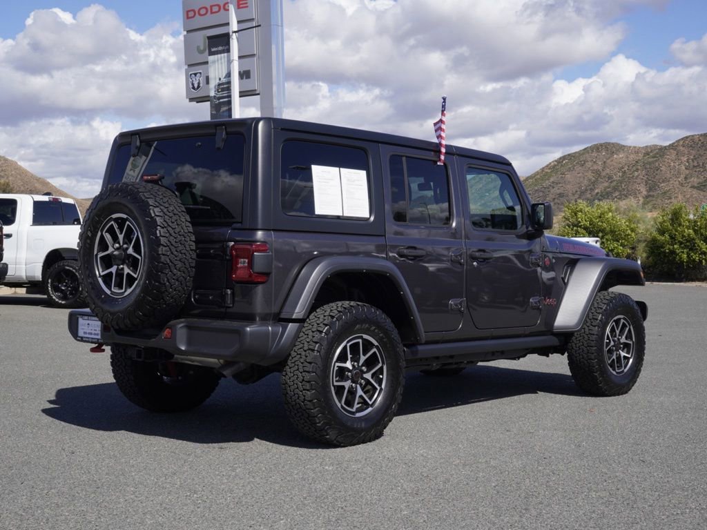 Certified 2024 Jeep Wrangler Unlimited Rubicon w/ Technology Group image 4