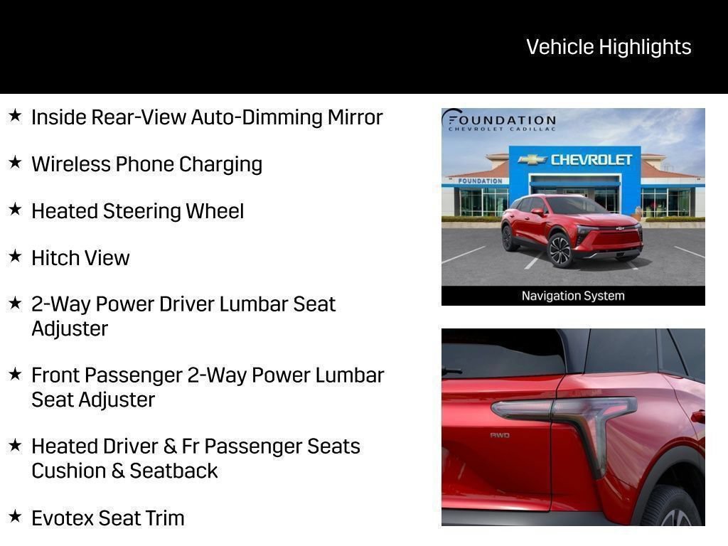 New 2025 Chevrolet Blazer EV LT AWD/4WD image 62