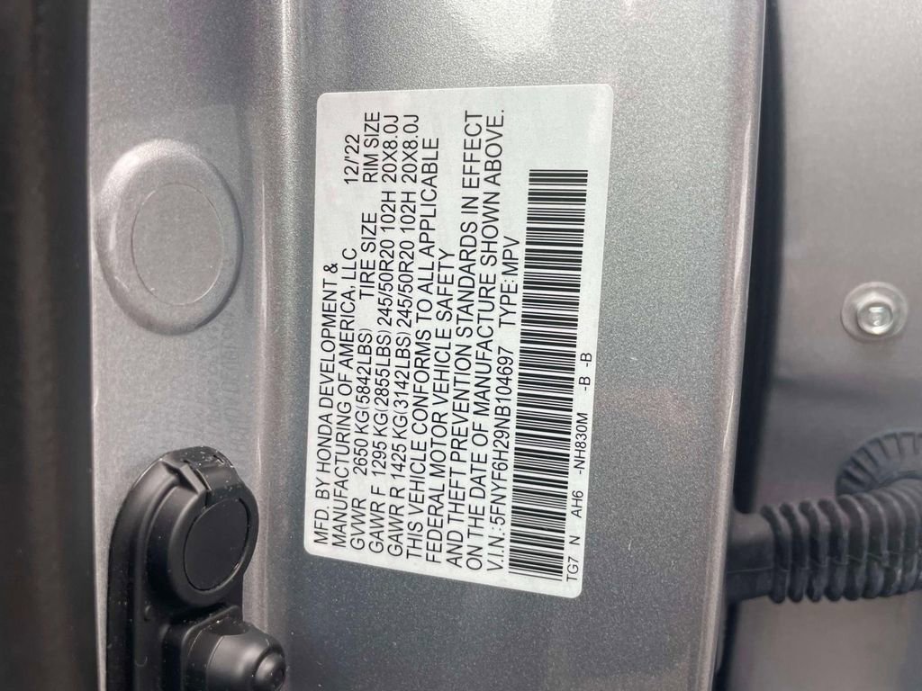 Certified 2022 Honda Pilot Special Edition image 18