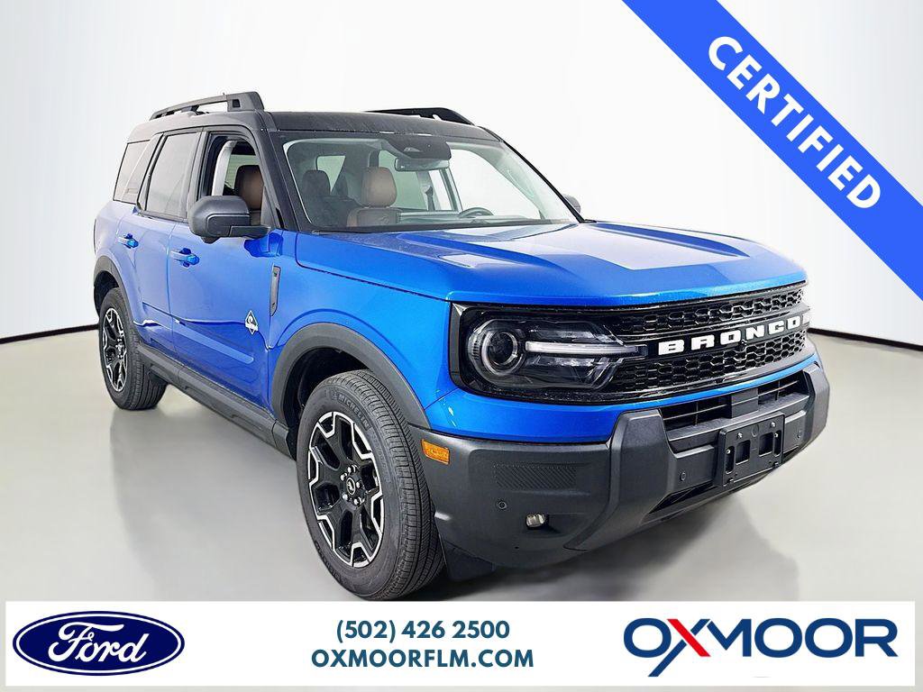 Certified 2025 Ford Bronco Sport Outer Banks w/ Outer Banks Tech Package+ AWD/4WD image 1