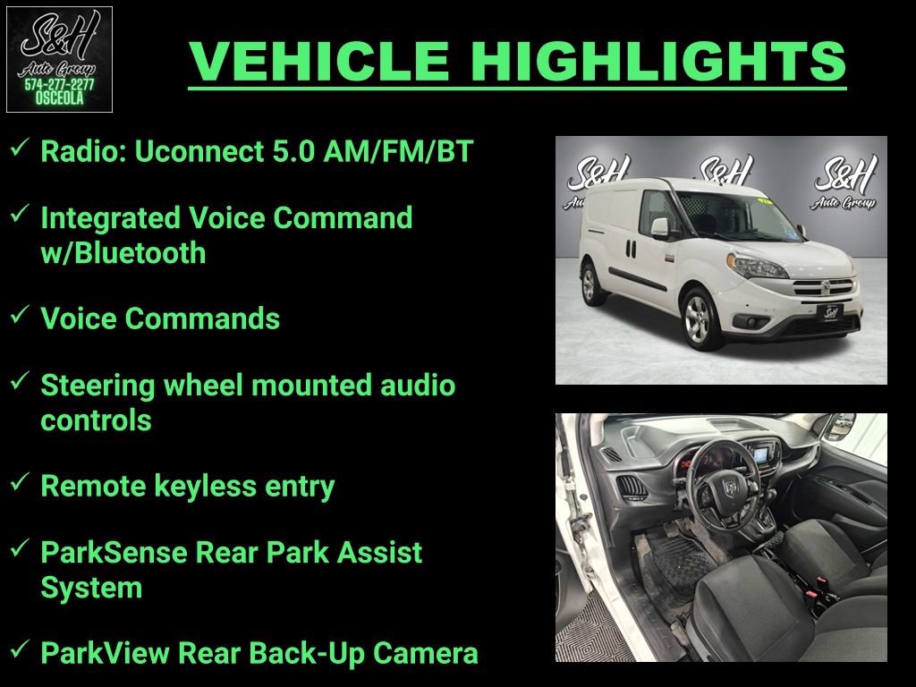 Used 2015 RAM ProMaster City Tradesman SLT w/ Rear Back-up Camera Group image 3