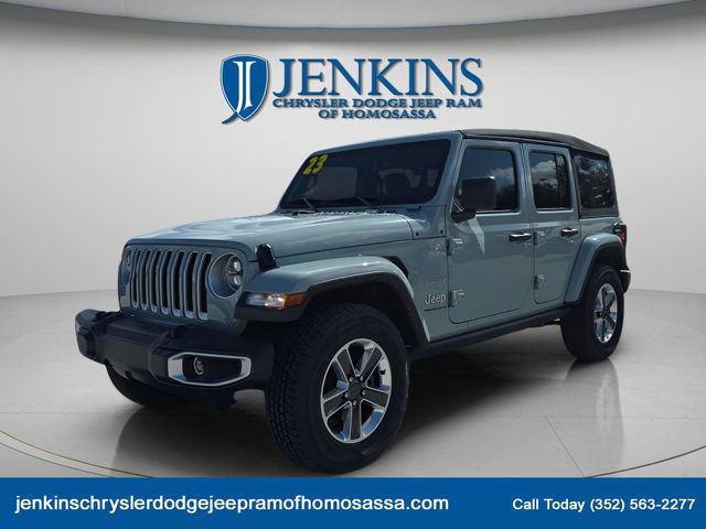 Certified 2023 Jeep Wrangler Sahara