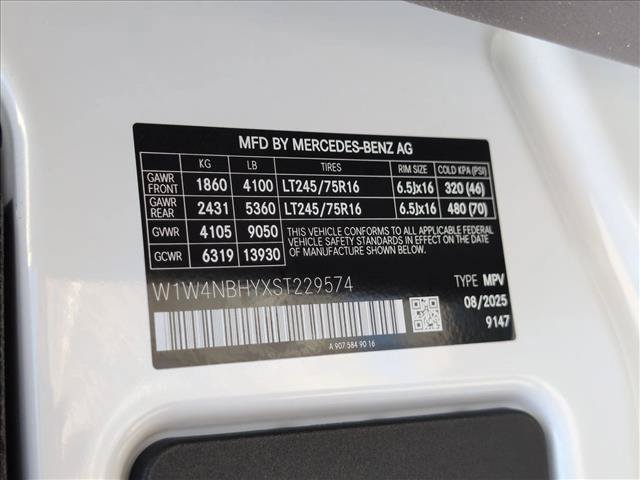 Certified 2025 Mercedes-Benz Sprinter 2500 image 25