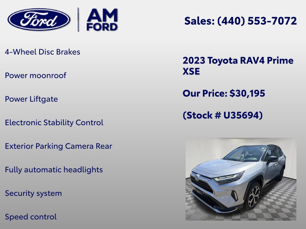 Used 2023 Toyota RAV4 XSE AWD/4WD image 12