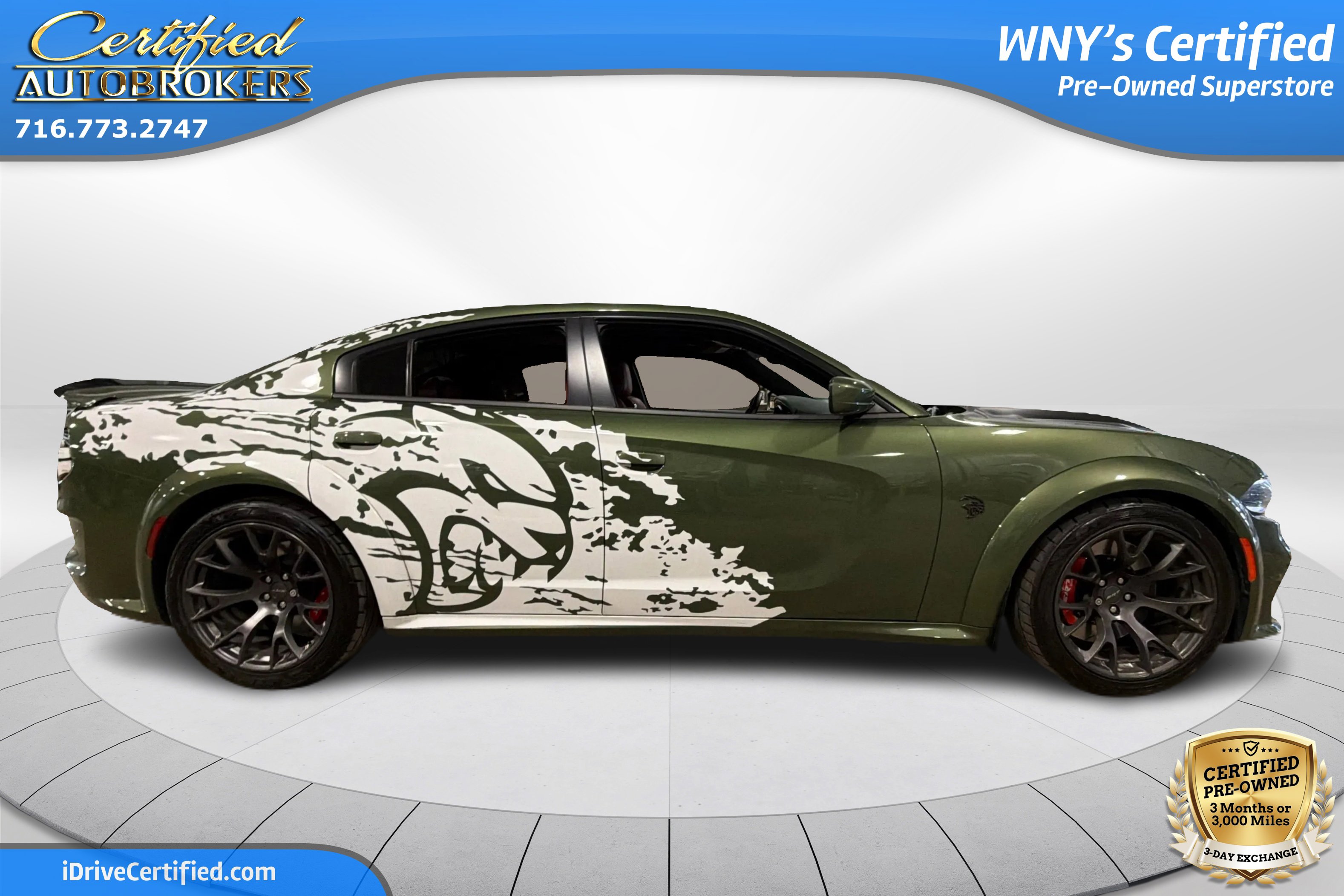Used 2022 Dodge Charger SRT Hellcat w/ Harman/Kardon Audio Group RWD image 4
