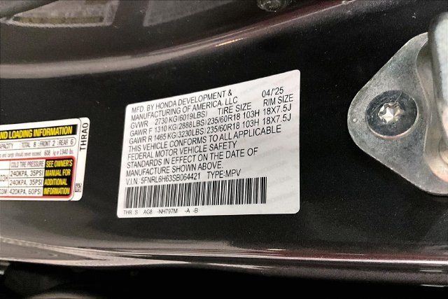 Used 2025 Honda Odyssey EX-L image 39