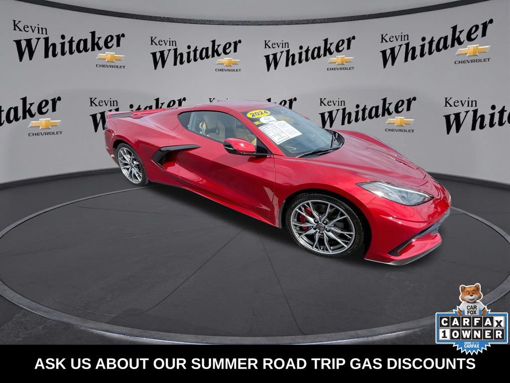 Certified 2024 Chevrolet Corvette Stingray Premium Cpe w/ Z51 Performance Package RWD image 2