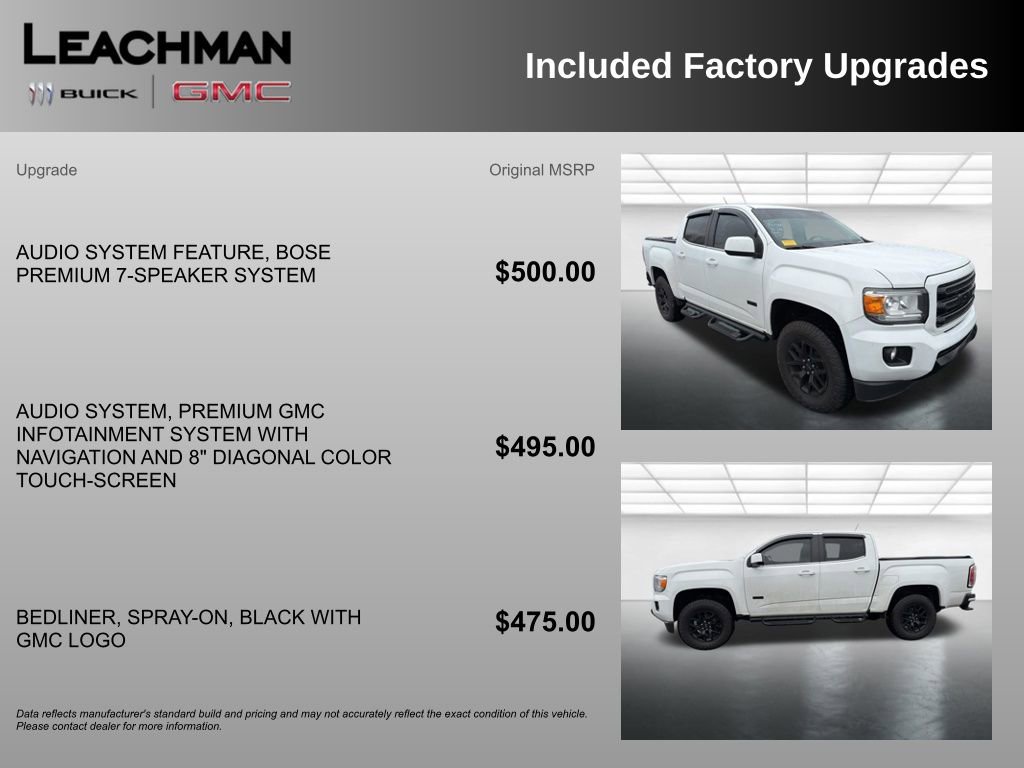 Used 2019 GMC Canyon All Terrain w/ Trailering Package image 10