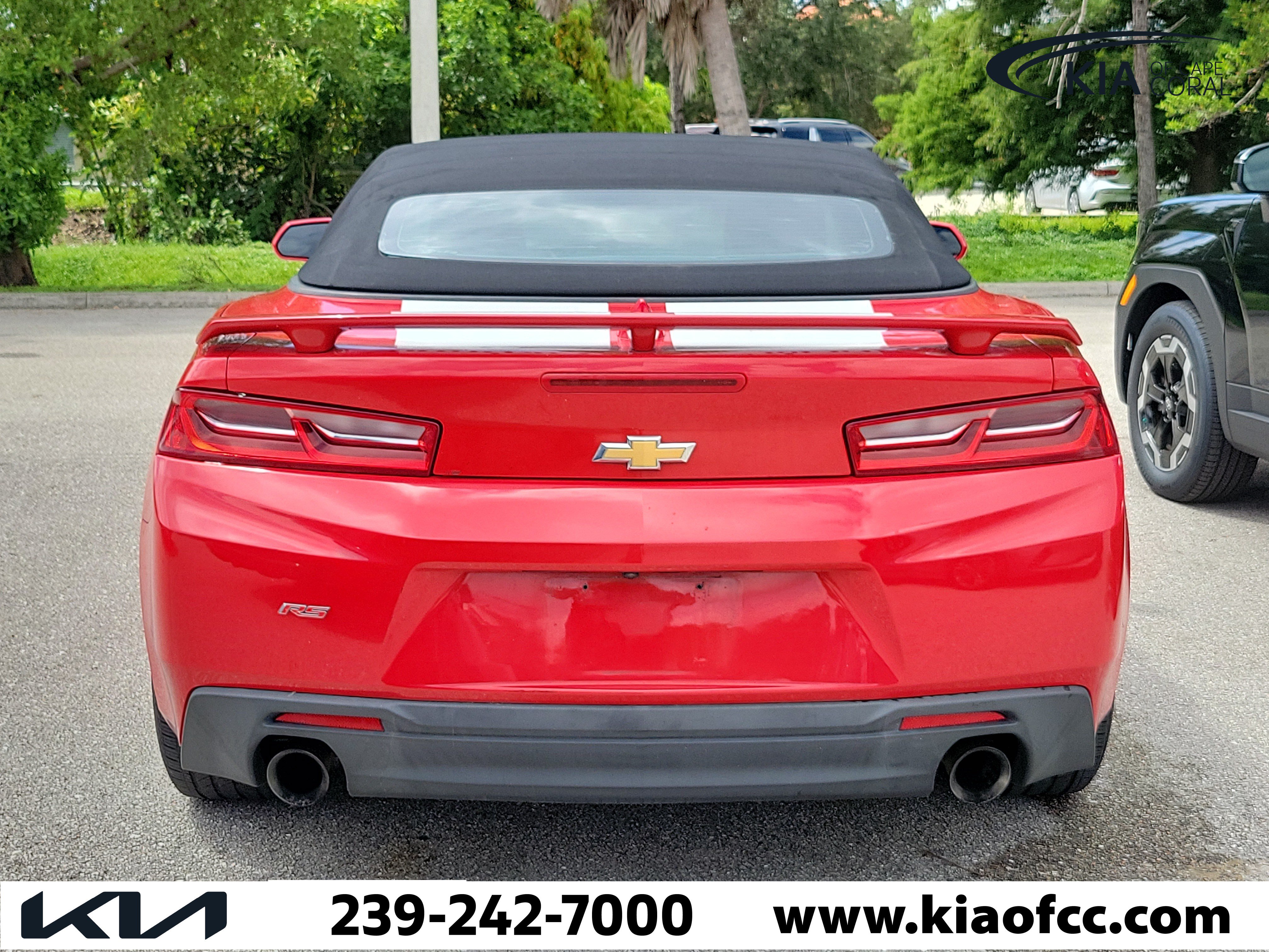 Used 2017 Chevrolet Camaro LT w/ RS Package RWD image 5