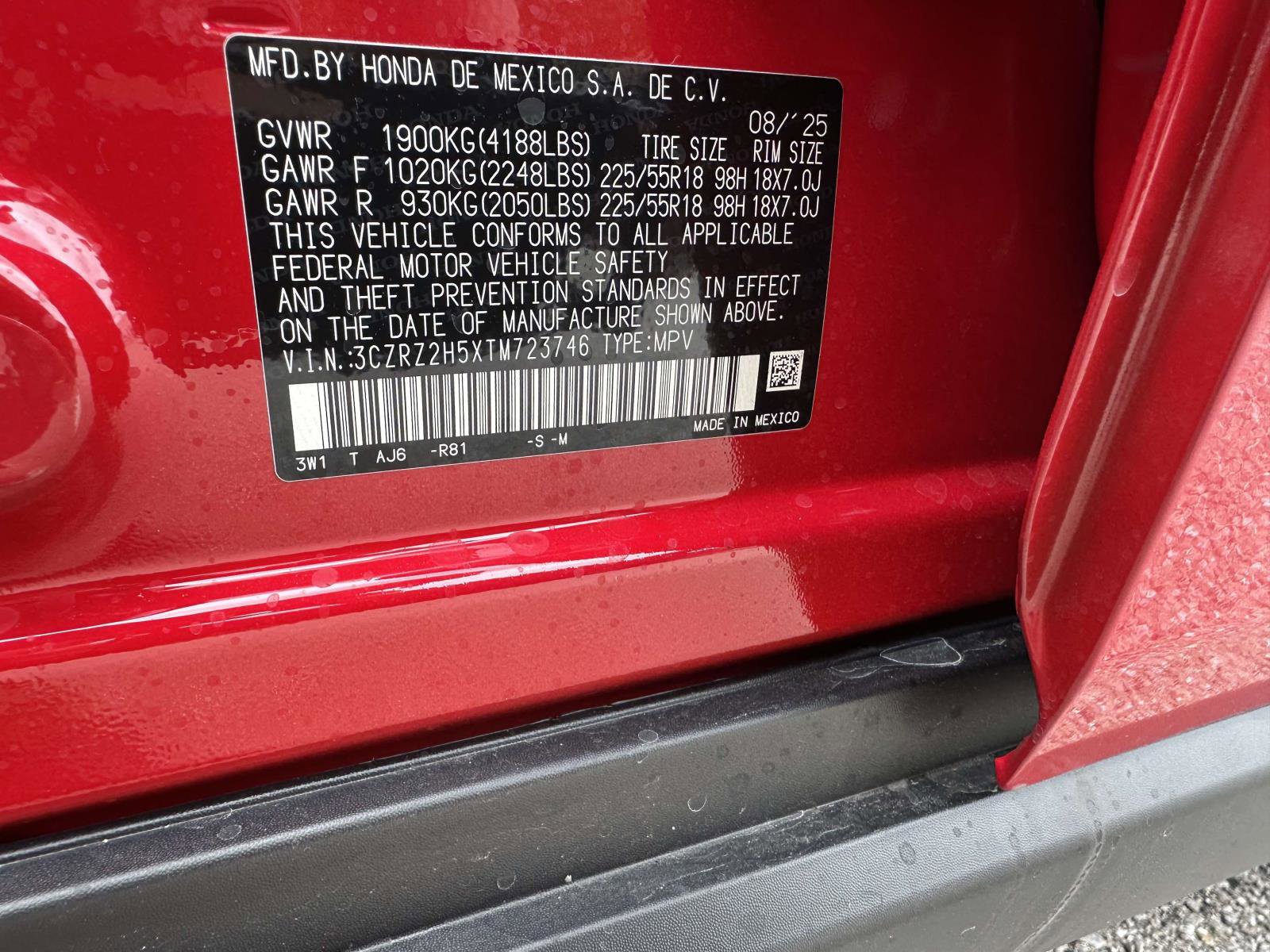 New 2026 Honda HR-V Sport image 27