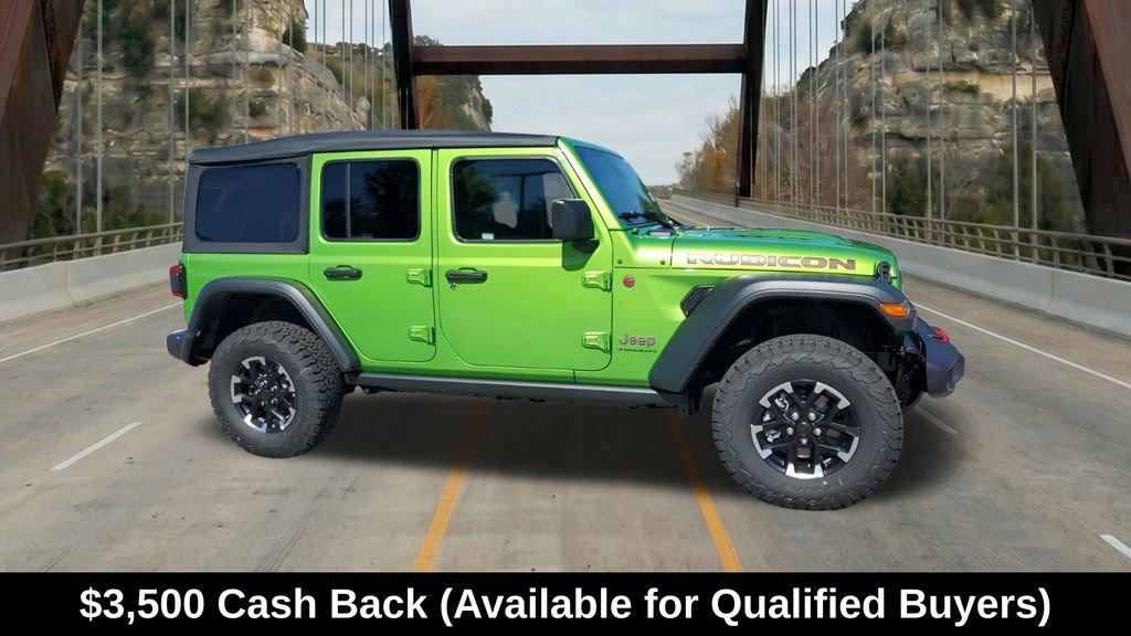 New 2026 Jeep Wrangler Unlimited Rubicon w/ Safety Group AWD/4WD image 14