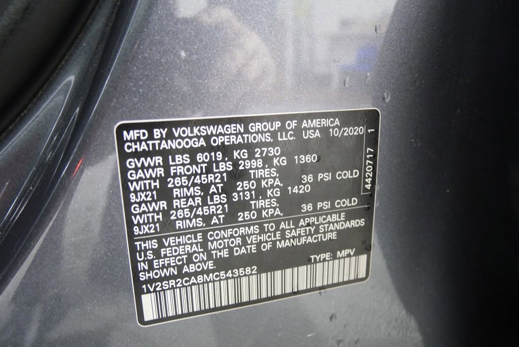 Used 2021 Volkswagen Atlas SEL R-Line image 25