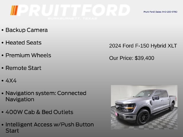 Used 2024 Ford F150 XLT w/ Equipment Group 302A MID AWD/4WD image 25