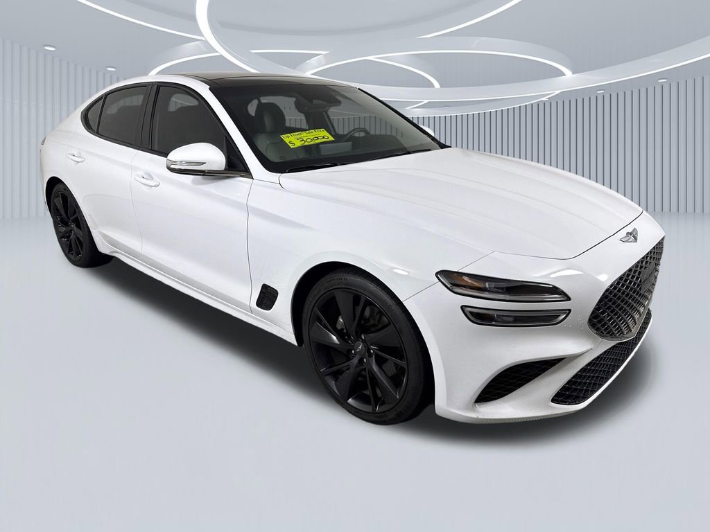 Certified 2023 Genesis G70 2.0T w/ Sport Prestige Package RWD image 1