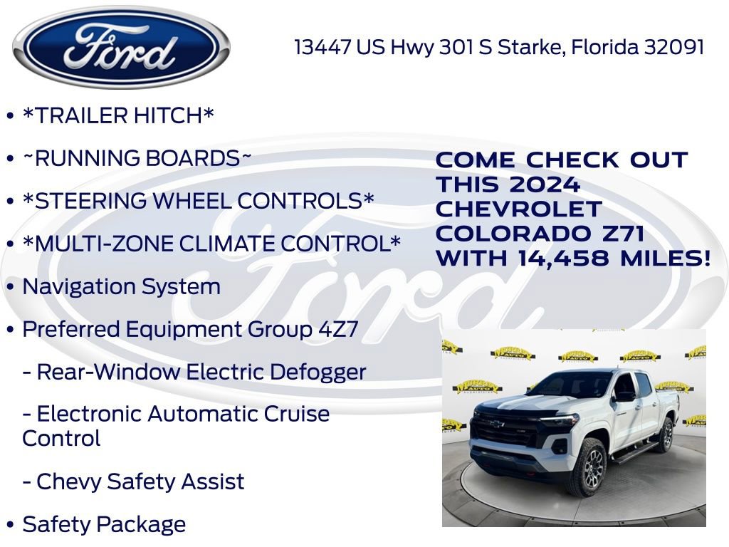 Used 2024 Chevrolet Colorado Z71 w/ Z71 Convenience Package 2 image 15
