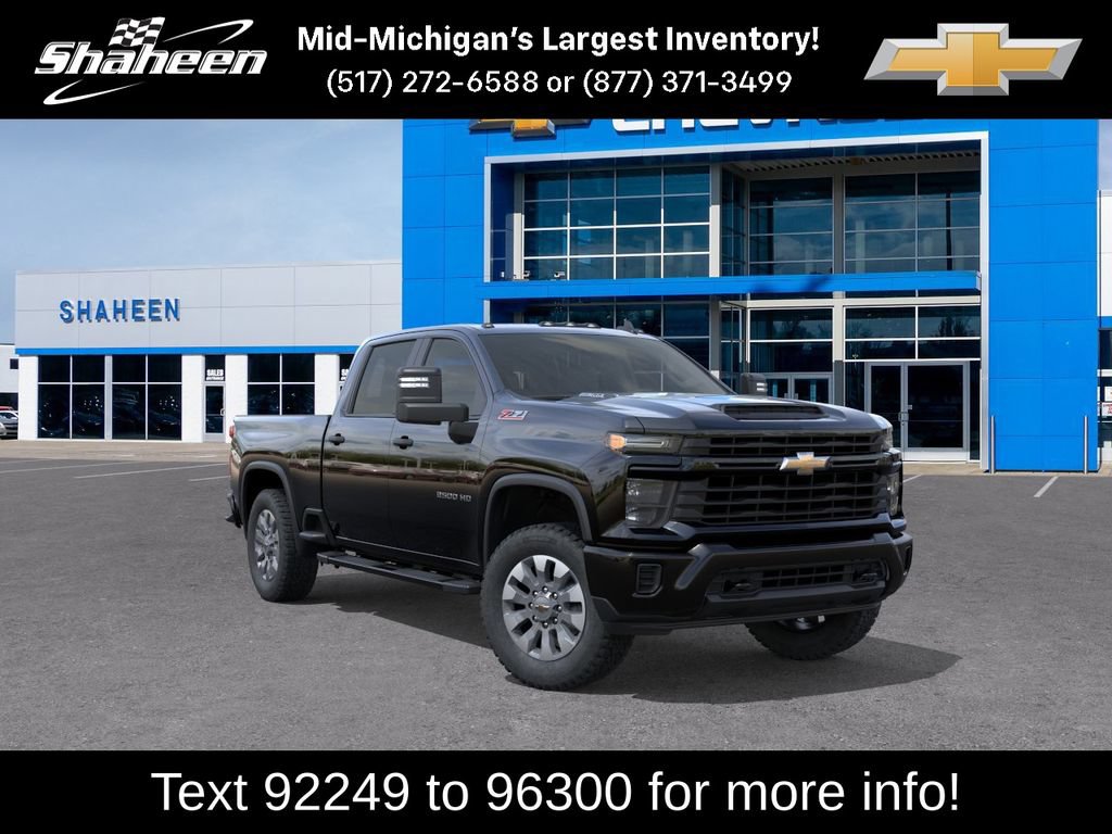 New 2026 Chevrolet Silverado 2500 Custom w/ Custom Convenience Package AWD/4WD image 1